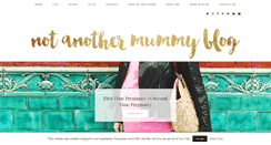 Desktop Screenshot of notanothermummyblog.com